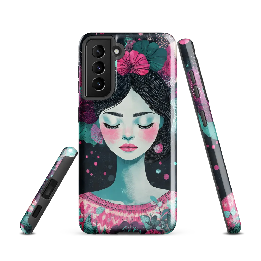 Embrace of Floral Serenity