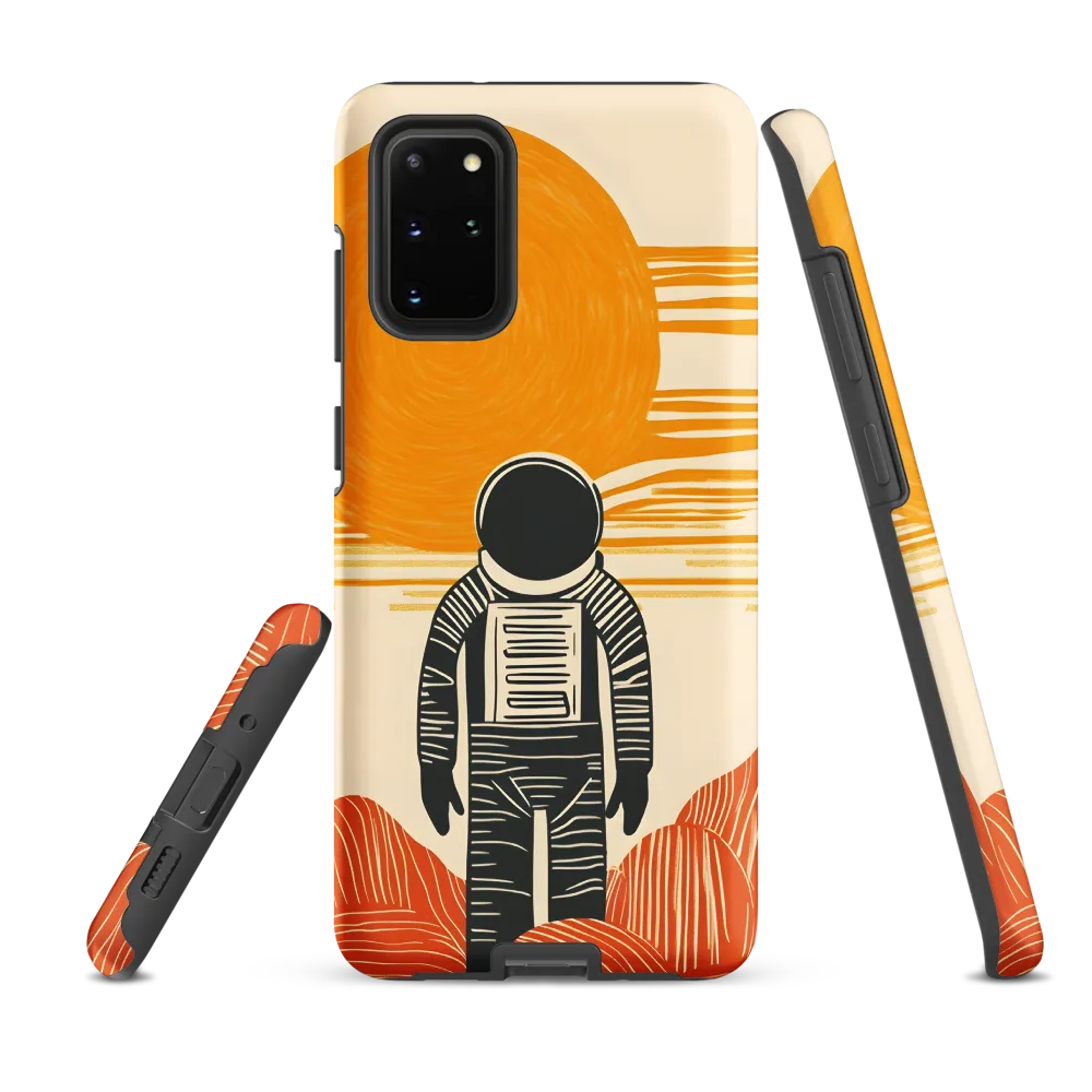 Contemplation on a Distant World | Phone Case |  S20 Plus | Tough Case | Matte