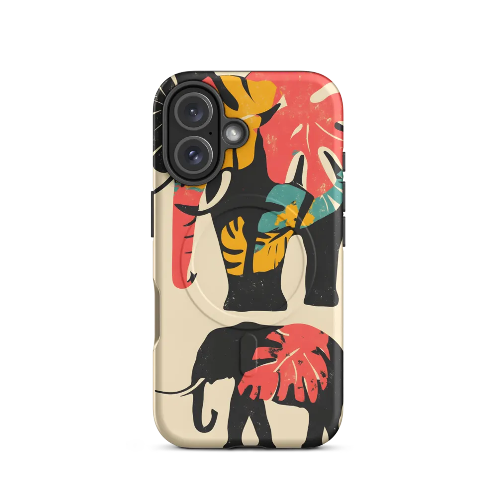 Tropical Elegance: The Elephant's Dance