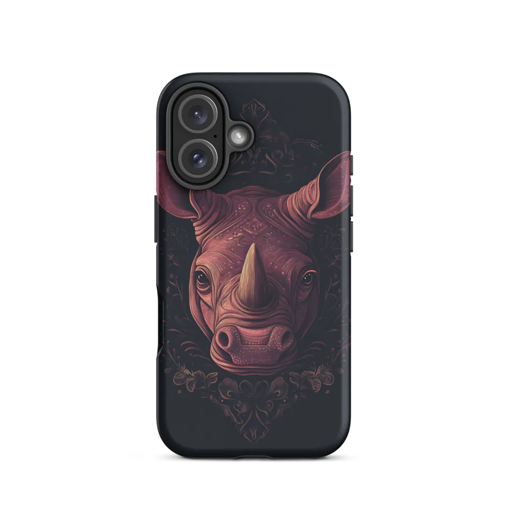 Regal Rhinoceros | Phone Case