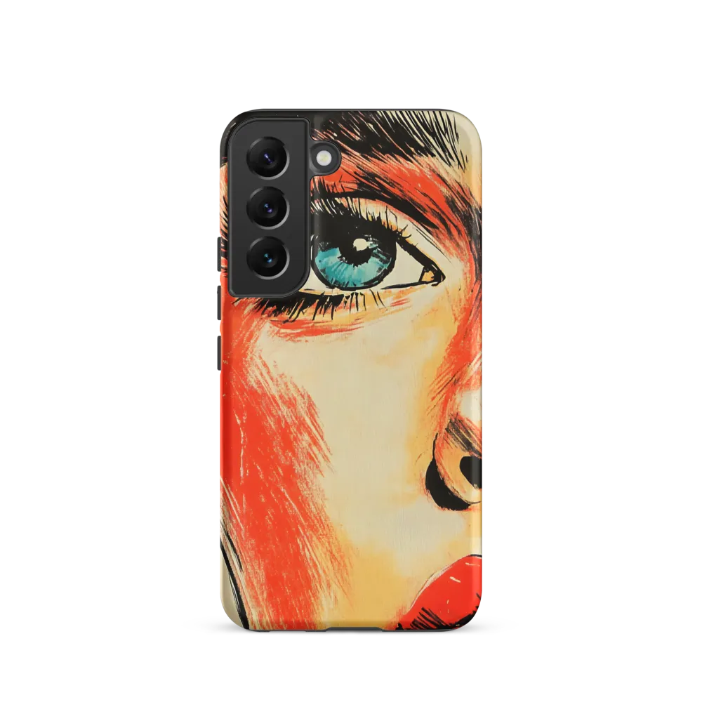 Intense Gaze: A Pop Art Portrait