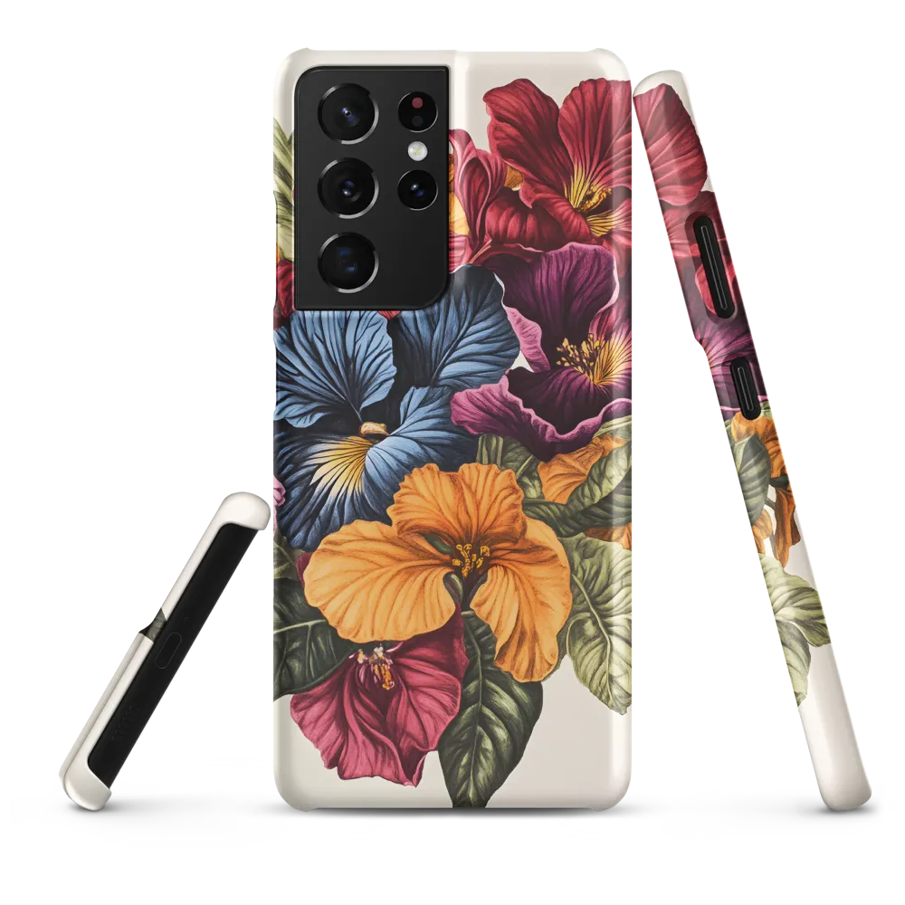Floral Symphony in Color | Phone Case |  S21 Ultra | Snap Case | Matte