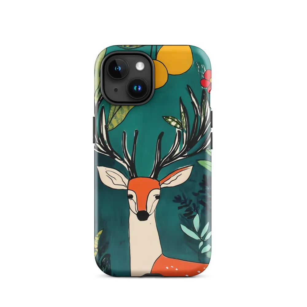 Nature's Embrace: The Majestic Deer | Phone Case |  15 | Tough Case | Glossy