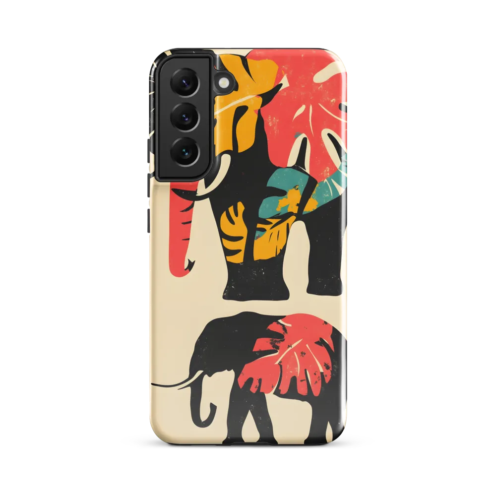 Tropical Elegance: The Elephant's Dance