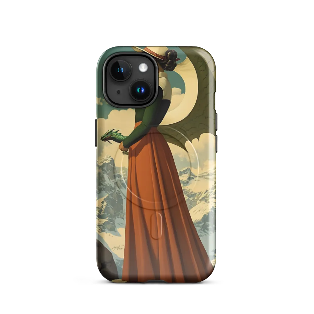 Mystic Harmony: The Dragon Keeper | Phone Case |  15 | MagSafe® Tough Case | Glossy