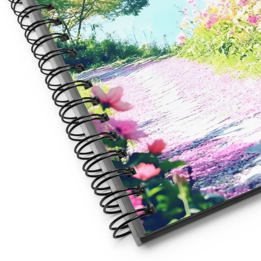 A Pathway of Serenity | Spiral Notebook