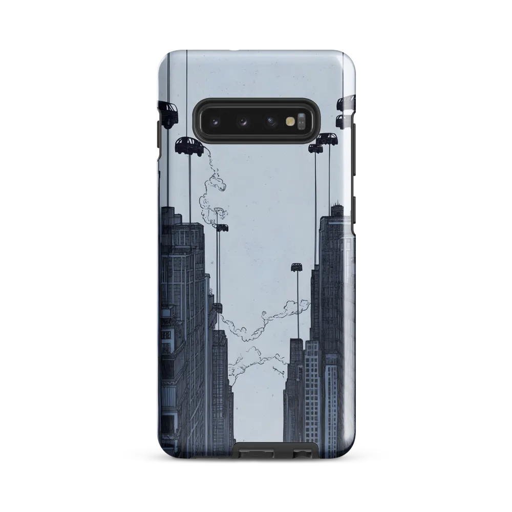 Suspended in the City | Phone Case |  S10 Plus | Tough Case | Glossy