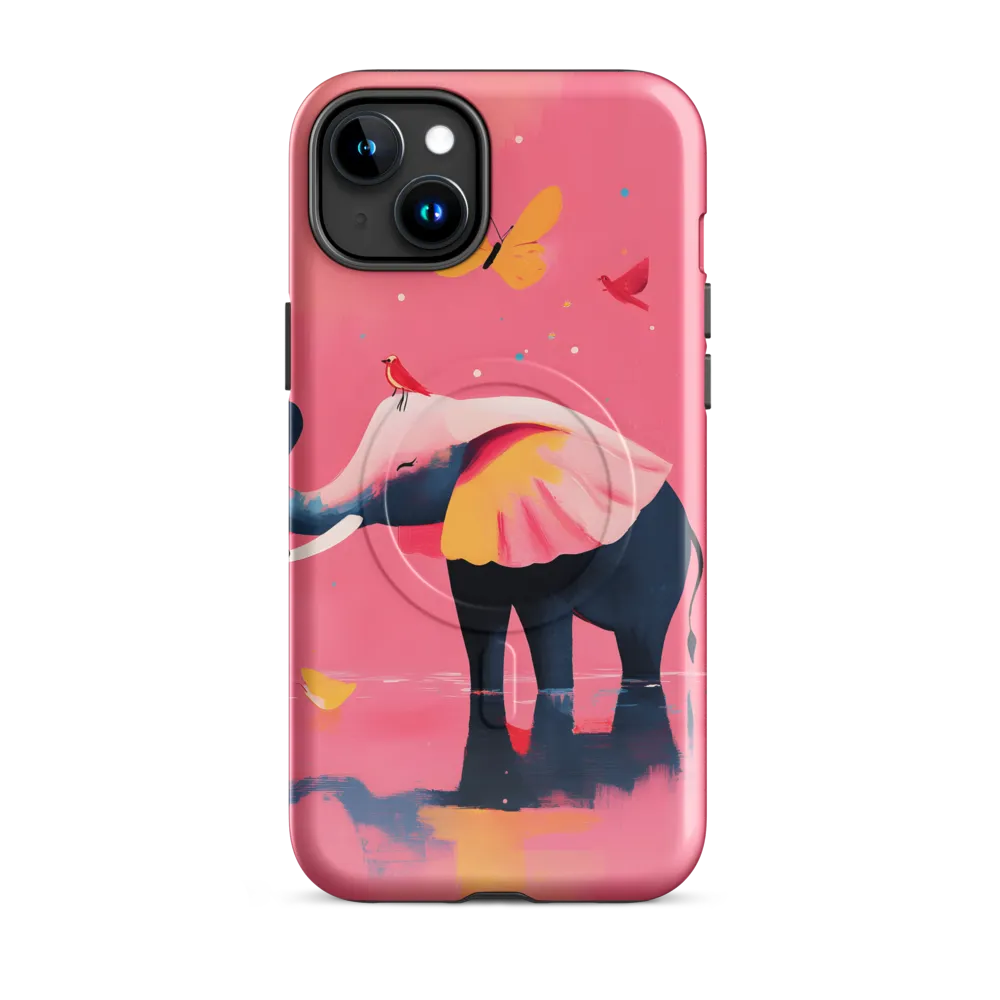 Whimsical Serenity: The Playful Elephant