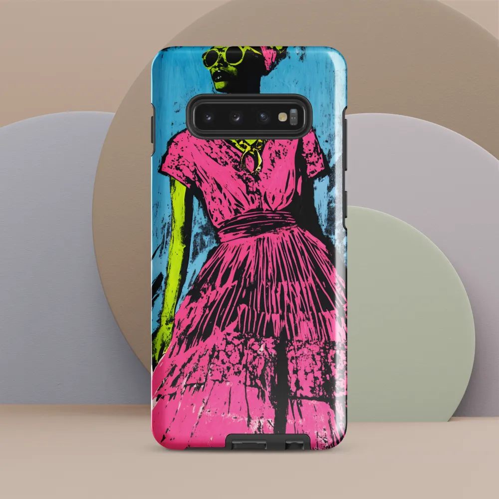 Vibrant Elegance | Phone Case |  S10 Plus | Tough Case | Glossy