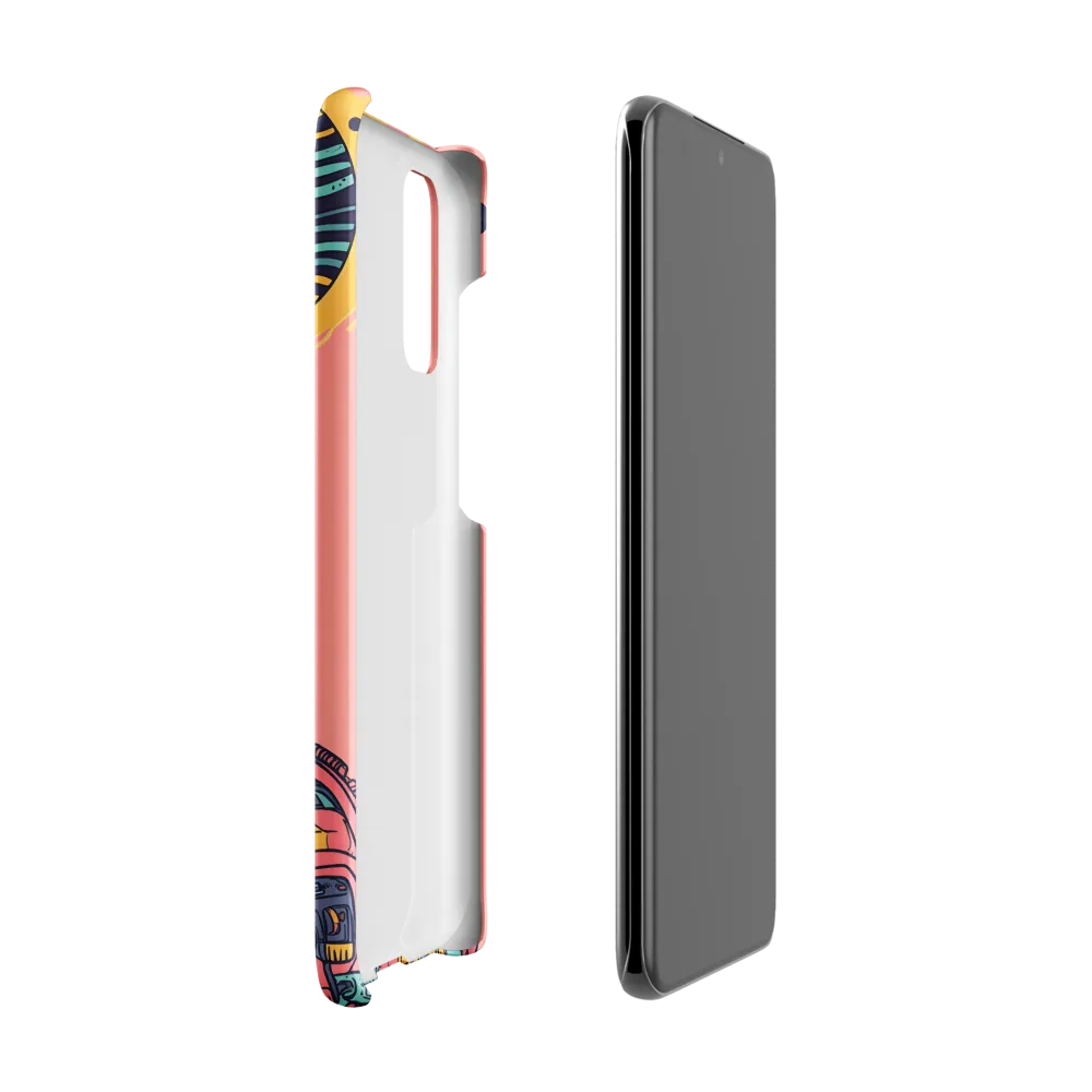 Exploration Beyond: A Digital Astronaut | Phone Case |  S20 | Snap Case | Matte