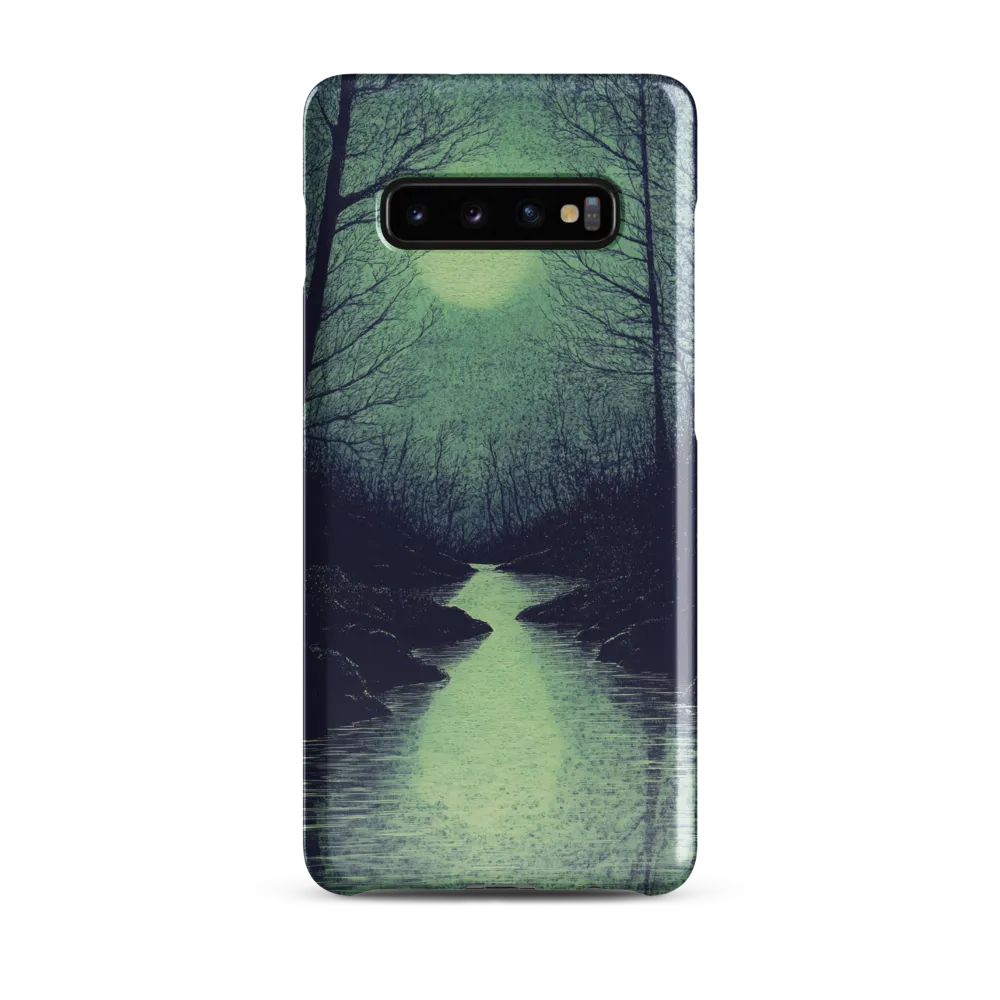 Lunar Reflections | Phone Case |  S10 Plus | Snap Case | Glossy