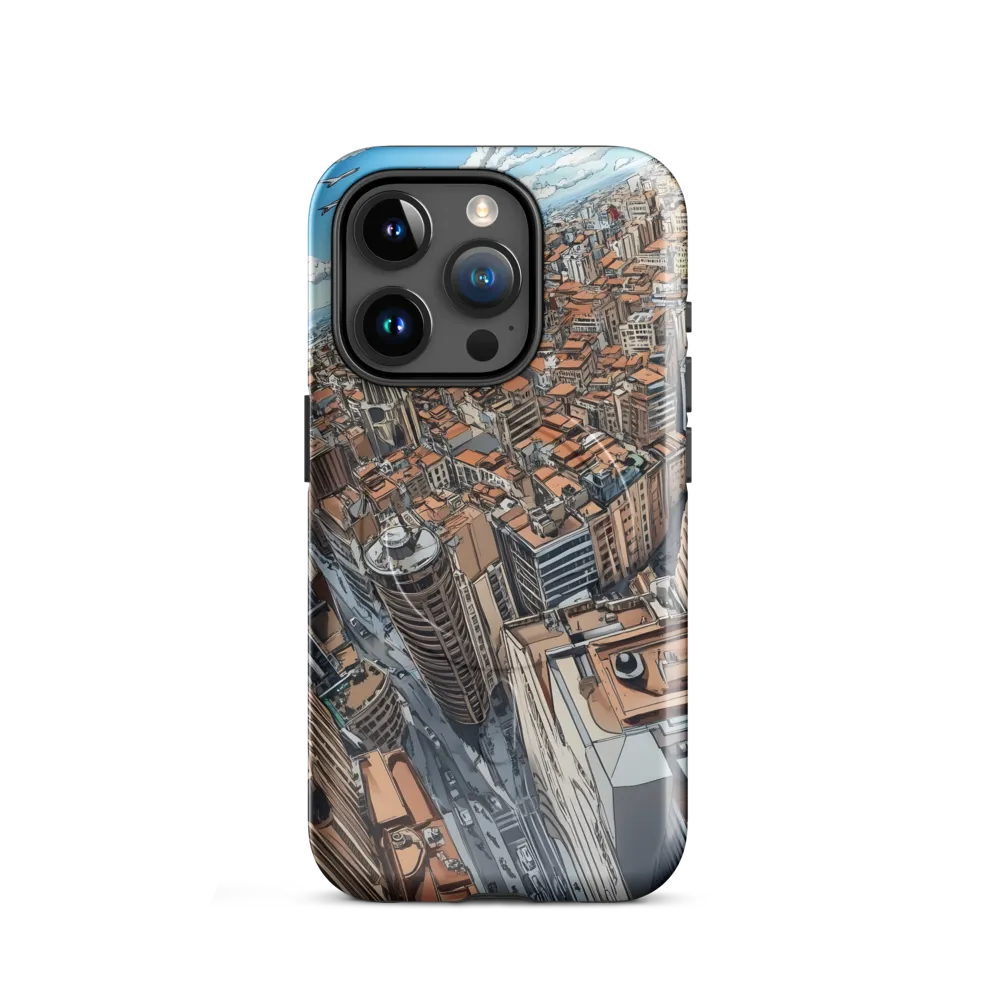 Aerial Symphony of Urban Life