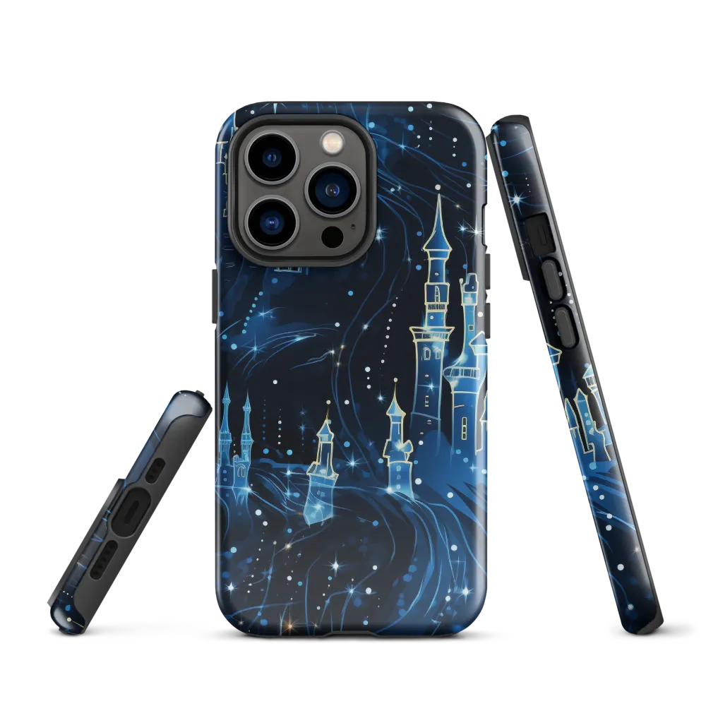 Dreamy Castles in a Starry Sky