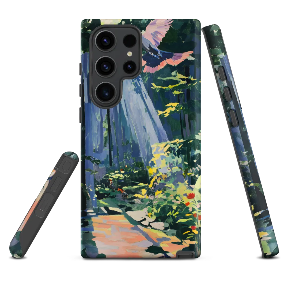 Flight of Light: A Serene Forest
