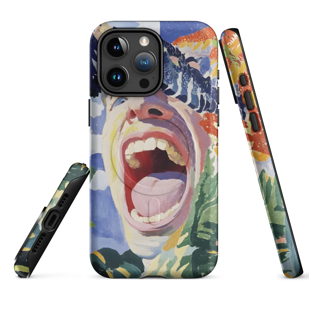 The Echo of Anguish | Phone Case |  15 Pro Max | MagSafe® Tough Case | Matte