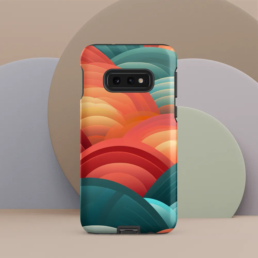 Rhythms of the Waves | Phone Case |  S10e | Tough Case | Matte