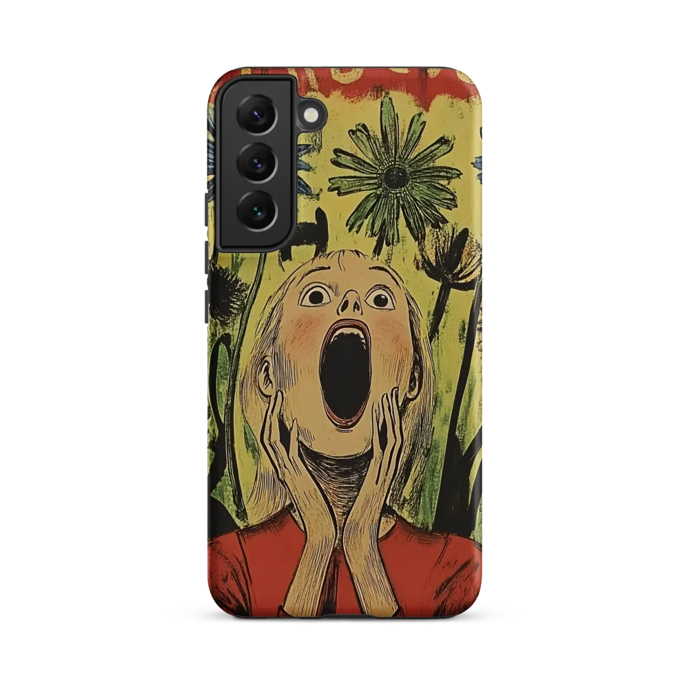 The Echo of Panic | Phone Case |  S22 Plus | Tough Case | Matte