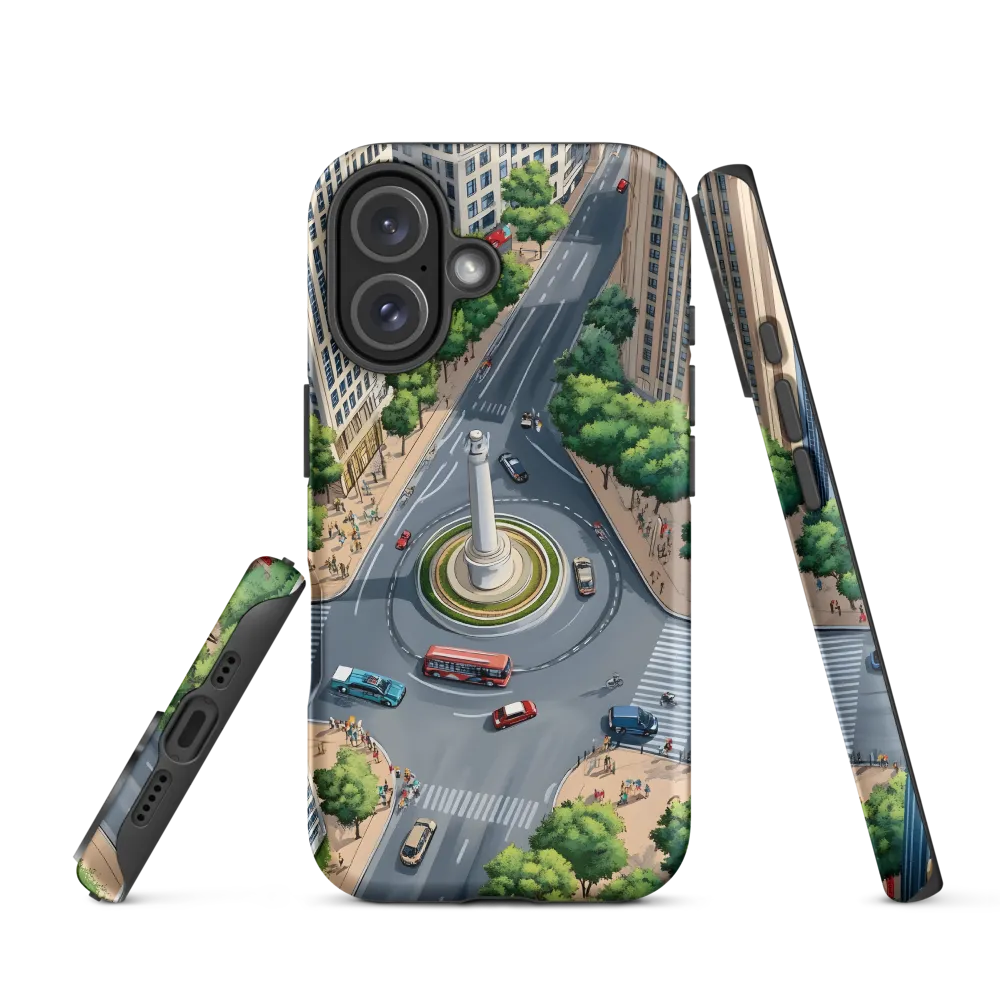 Urban Harmony: A City in Motion | Phone Case