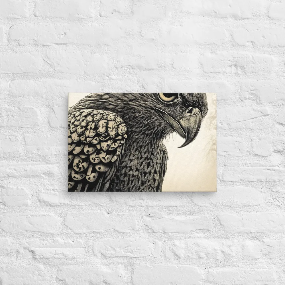 Majestic Owl in Detail | Canvas | 12″×18″