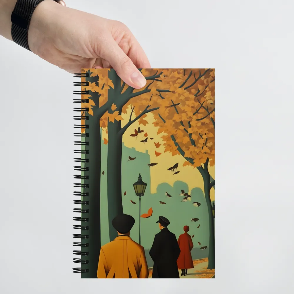 Whispers of Autumn | Spiral Notebook