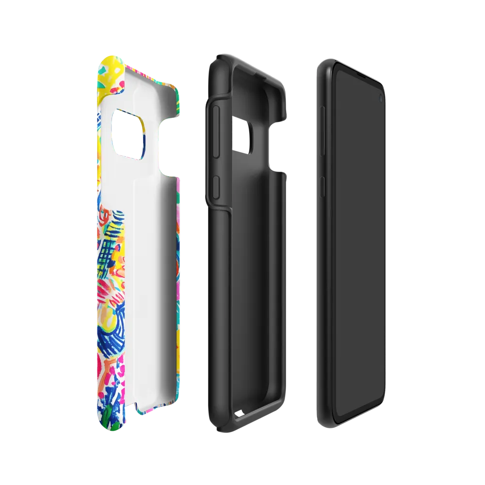 Joyful Duet: A Celebration of Music | Phone Case |  S10e | Tough Case | Matte