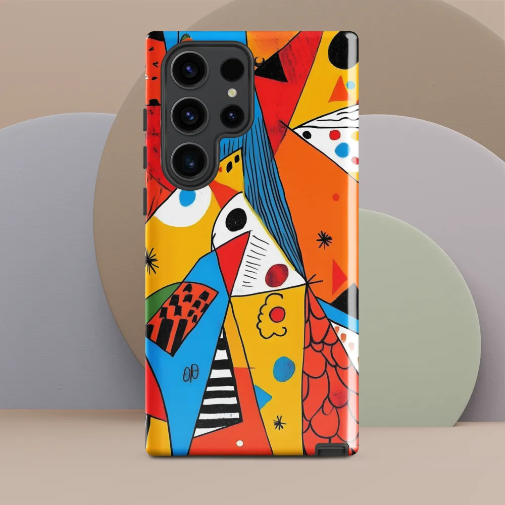 Geometric Playground: A Colorful Journey Through Abstract Landscapes