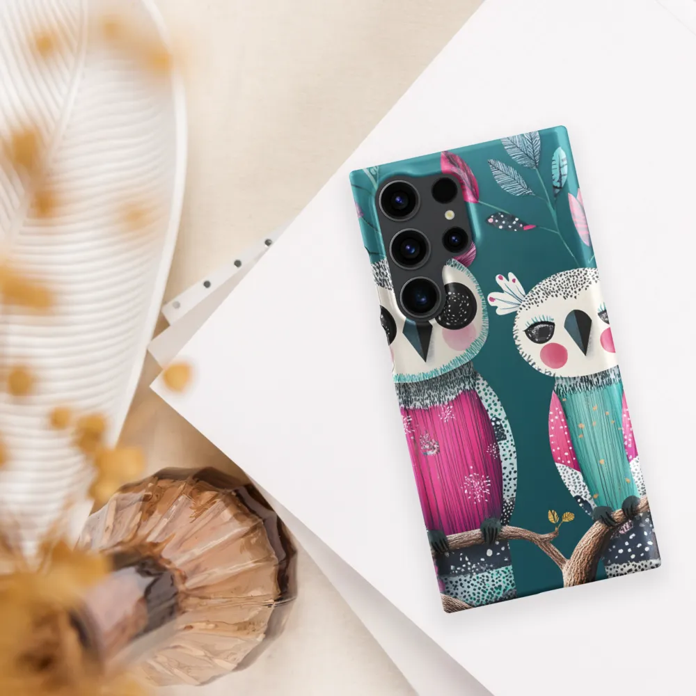 Whimsical Duo: A Celebration of Nature and Color