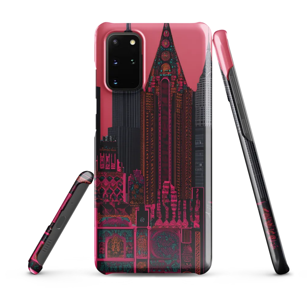 Urban Vibrance: A Digital Exploration of Skyscrapers