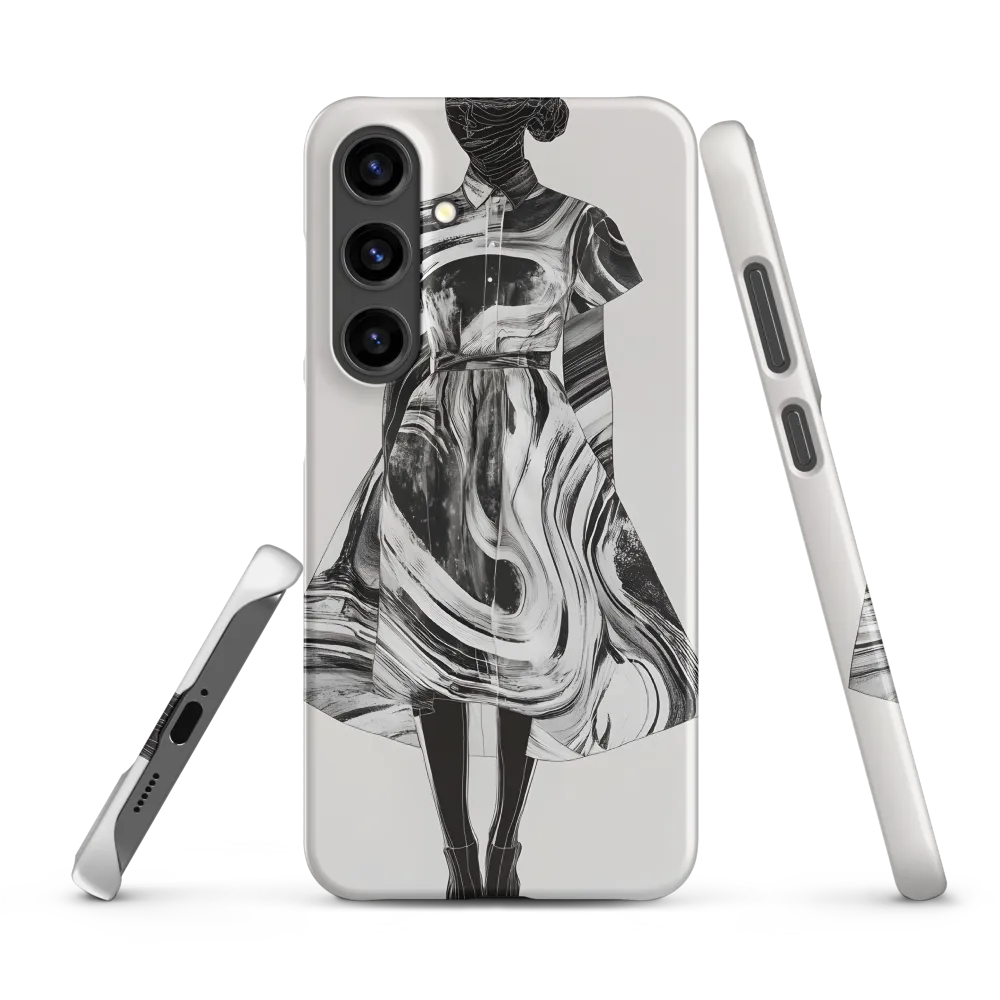 Whirls of Elegance: A Contemporary Fashion Design
