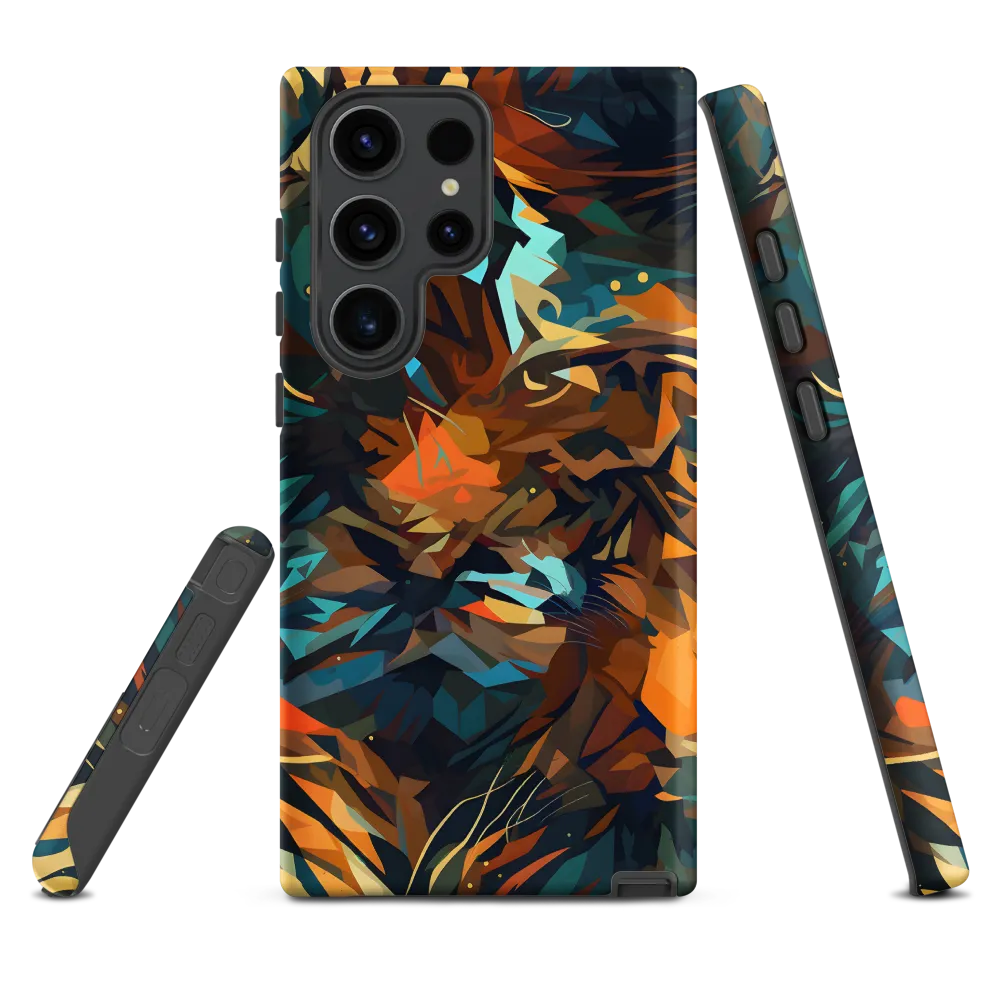 Wild Symphony: Abstract Tigers