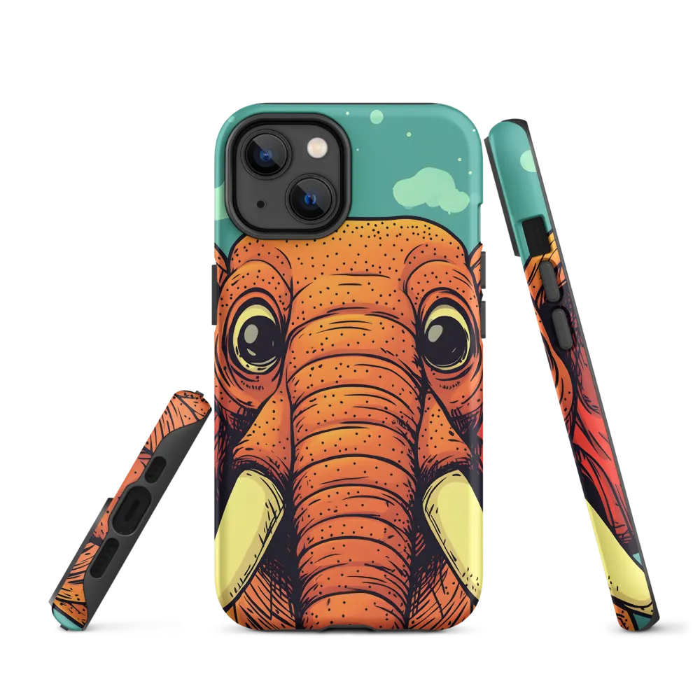 Whimsical Majesty: The Playful Elephant