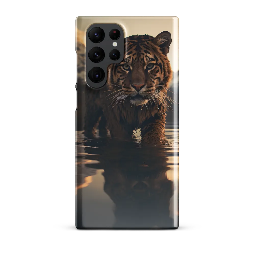 Majestic Reflection: The Tiger's Domain