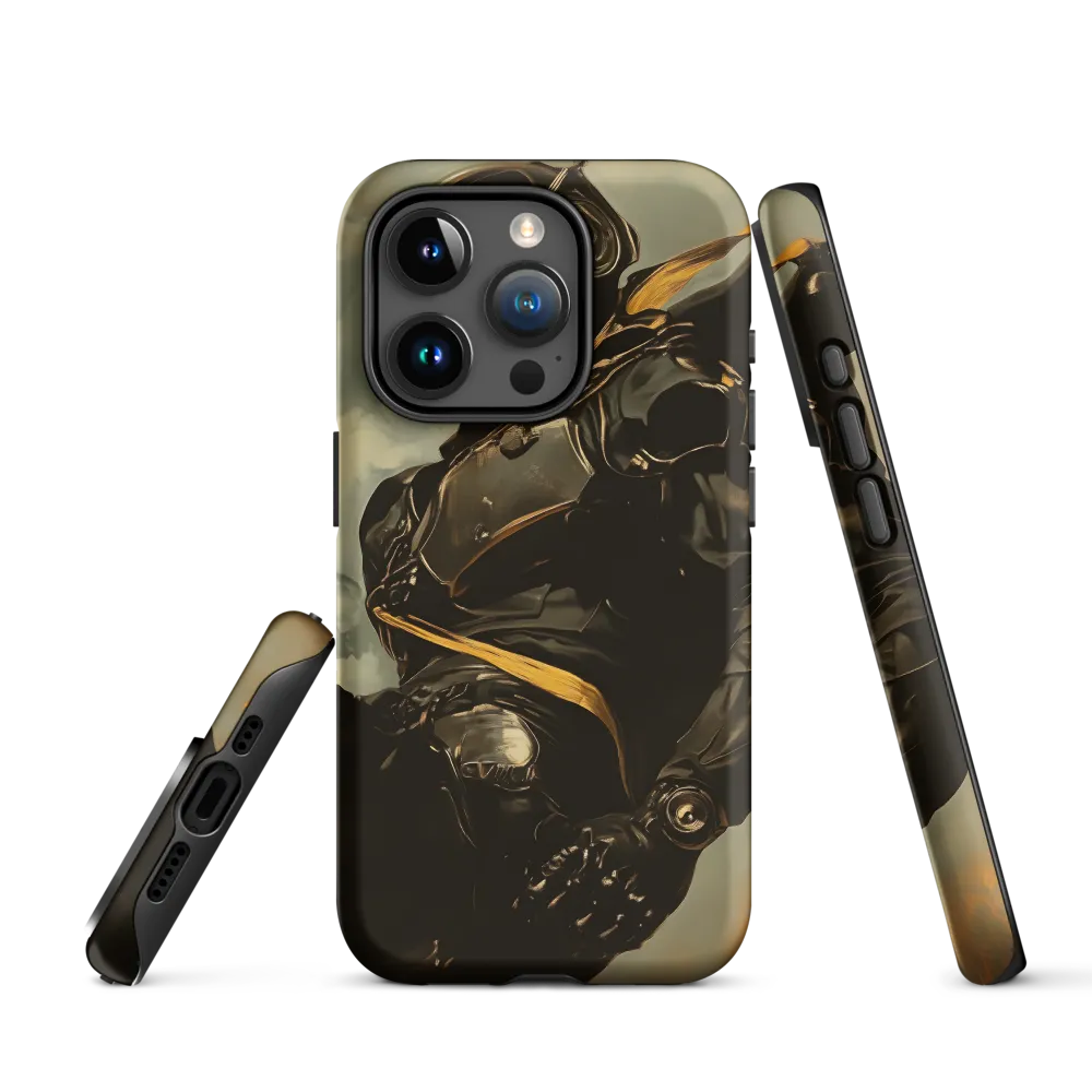 Ethereal Explorer: The Enigmatic Astronaut | Phone Case |  15 Pro | Tough Case | Matte