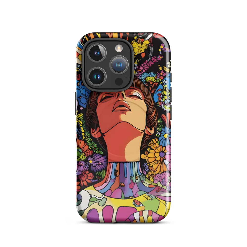Vibrant Ecstasy: A Psychedelic Portrait