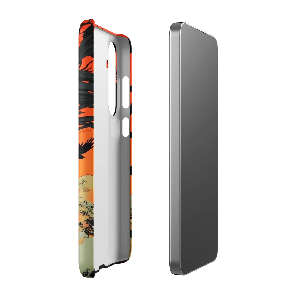 Whispers of Shadows | Phone Case |  S24 Plus | Snap Case | Matte