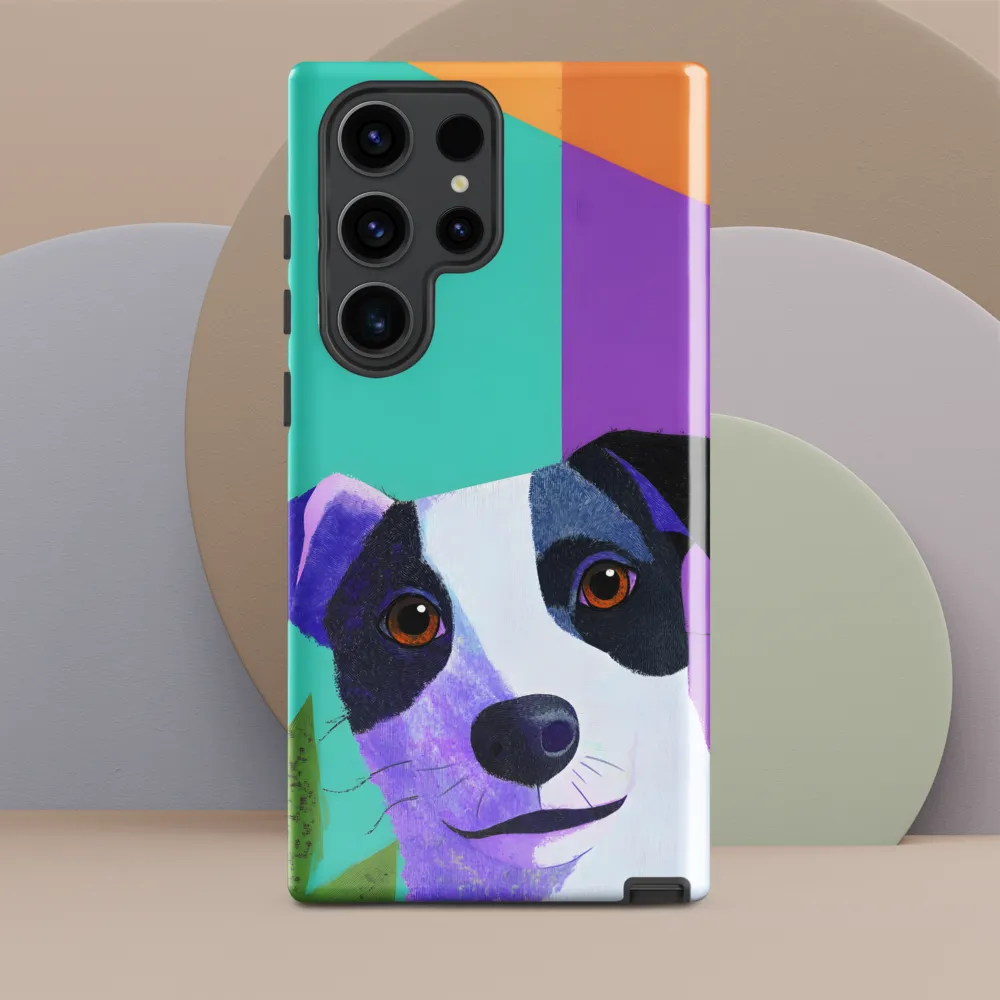 Joyful Canine | Phone Case |  S23 Ultra | Tough Case | Glossy