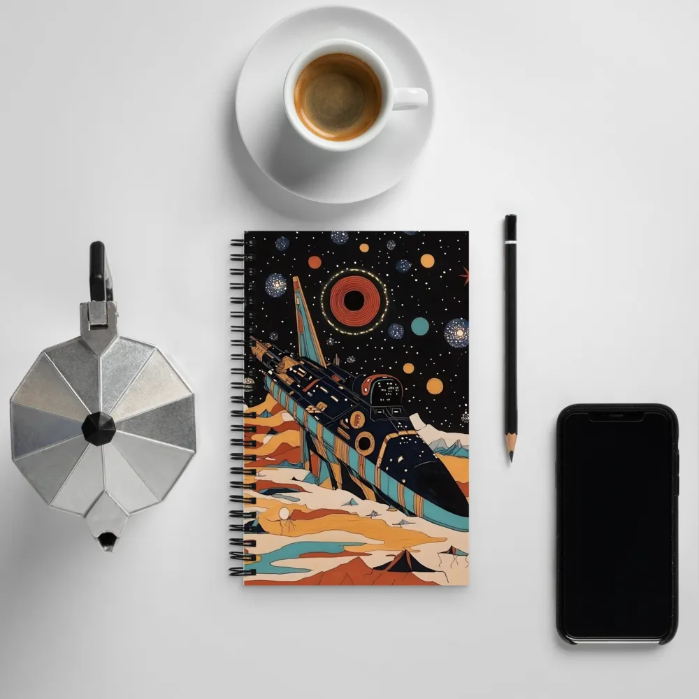 Voyage Beyond the Stars | Spiral Notebook