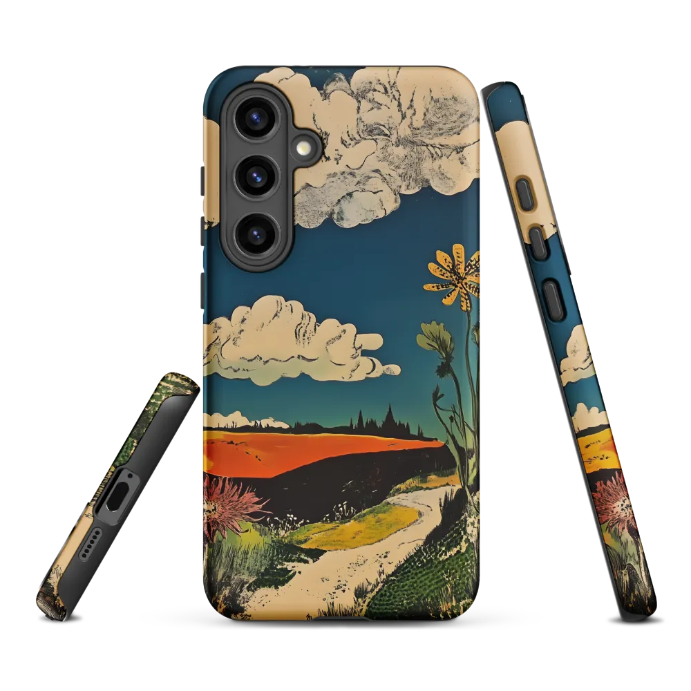 Surreal Blooming Landscape
