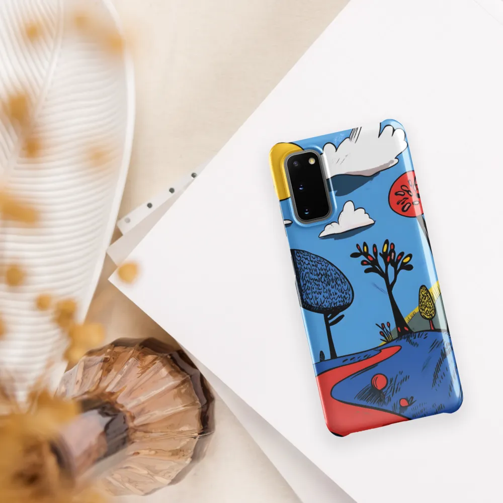 A Playful Journey Through Whimsical Woods | Phone Case |  S20 | Snap Case | Glossy