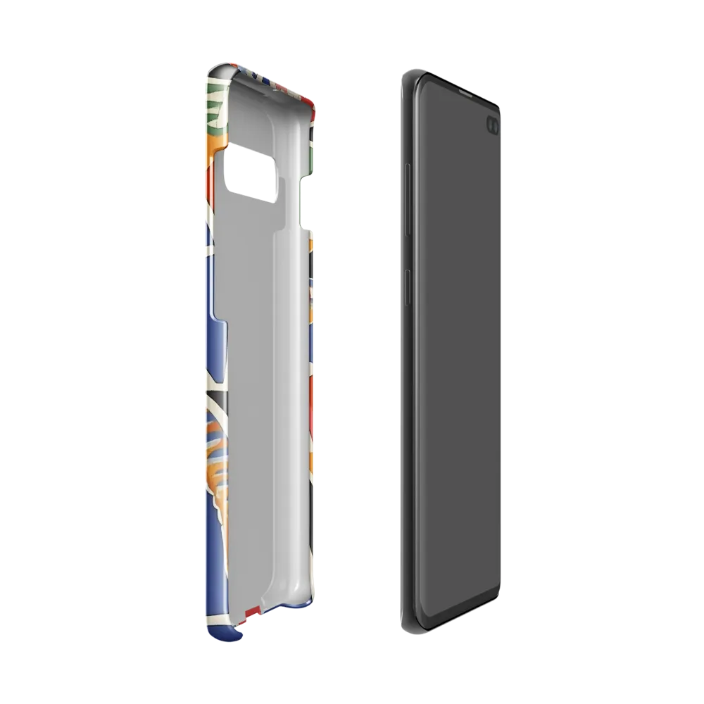 Kaleidoscope of Colors | Phone Case |  S10 | Snap Case | Glossy