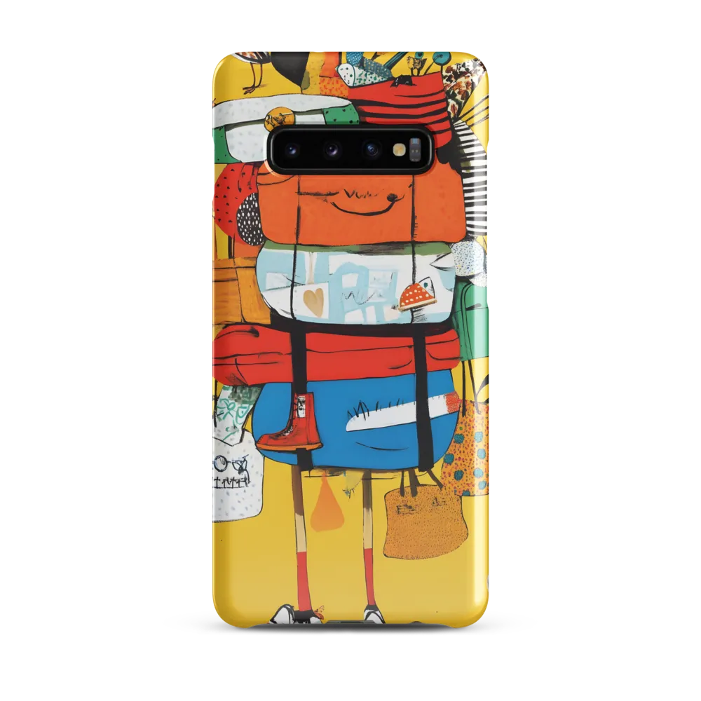 Joyful Traveler: A Whimsical Collection | Phone Case |  S10 Plus | Snap Case | Glossy