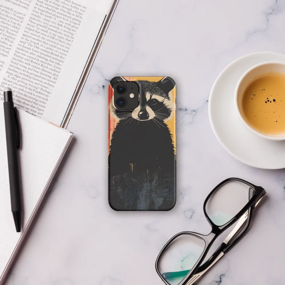 Whimsical Raccoon Portrait