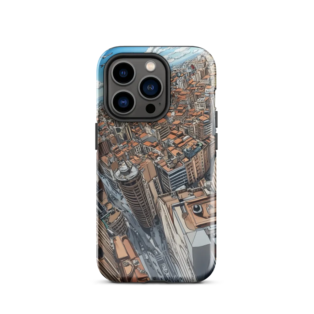 Aerial Symphony of Urban Life