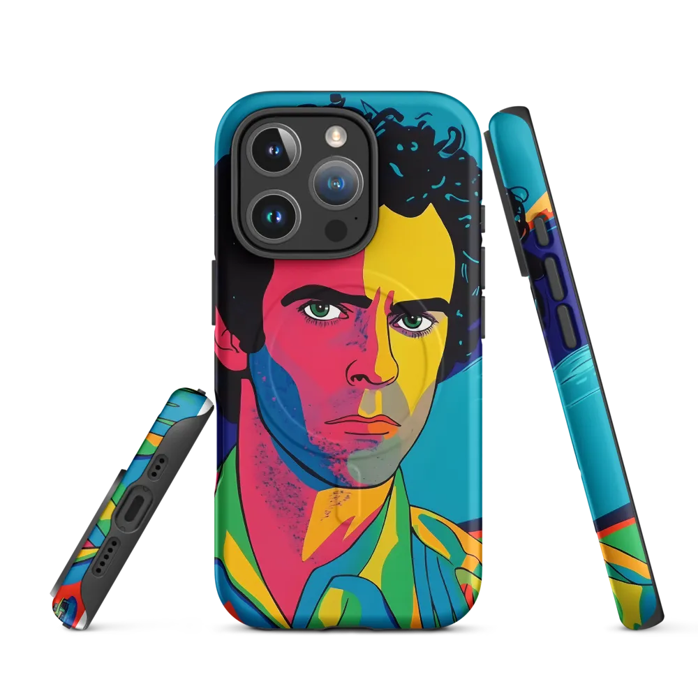 Electric Visage: A Portrait of Vibrance