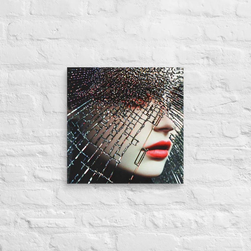 Fractured Identity | Canvas | 16″×16″