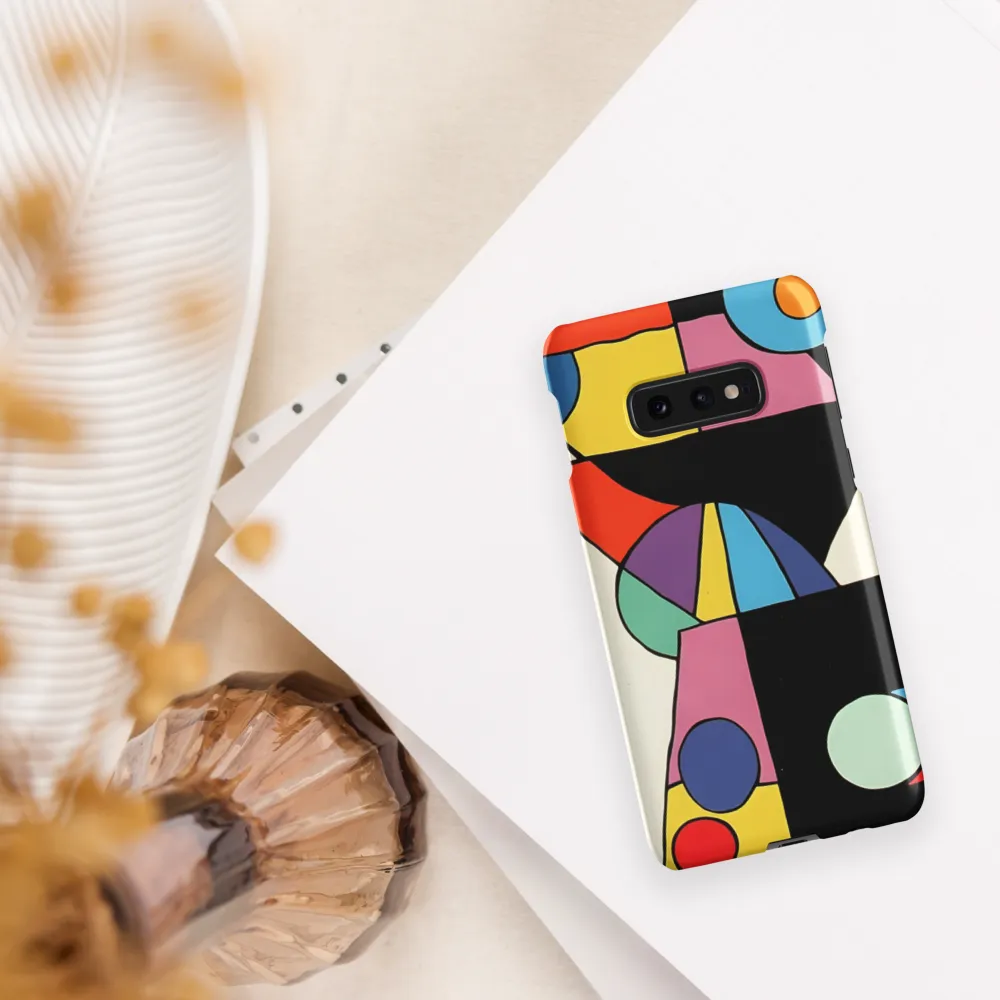 The Play of Shapes | Phone Case |  S10e | Snap Case | Matte
