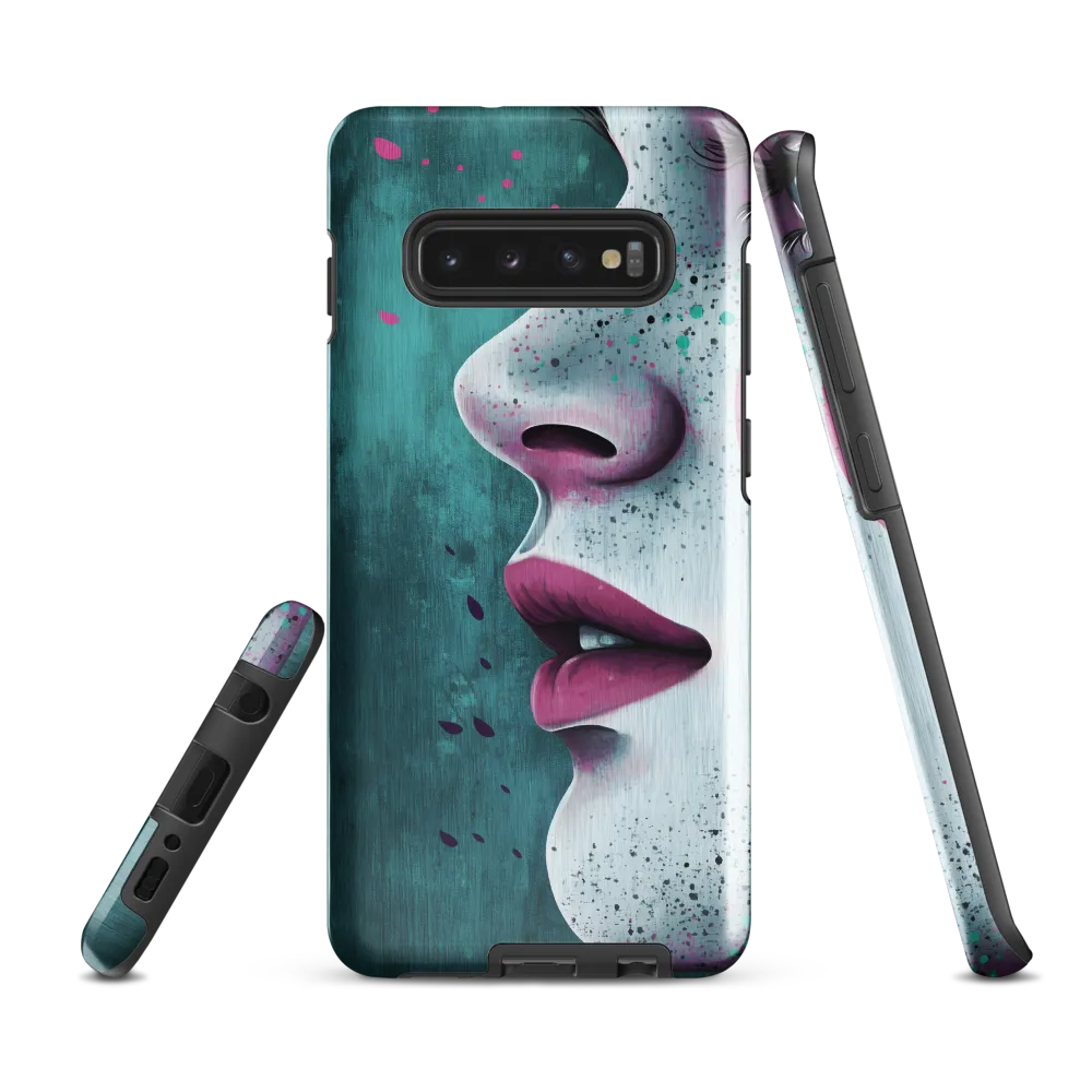 Modern Serenity in Profile | Phone Case |  S10 Plus | Tough Case | Glossy