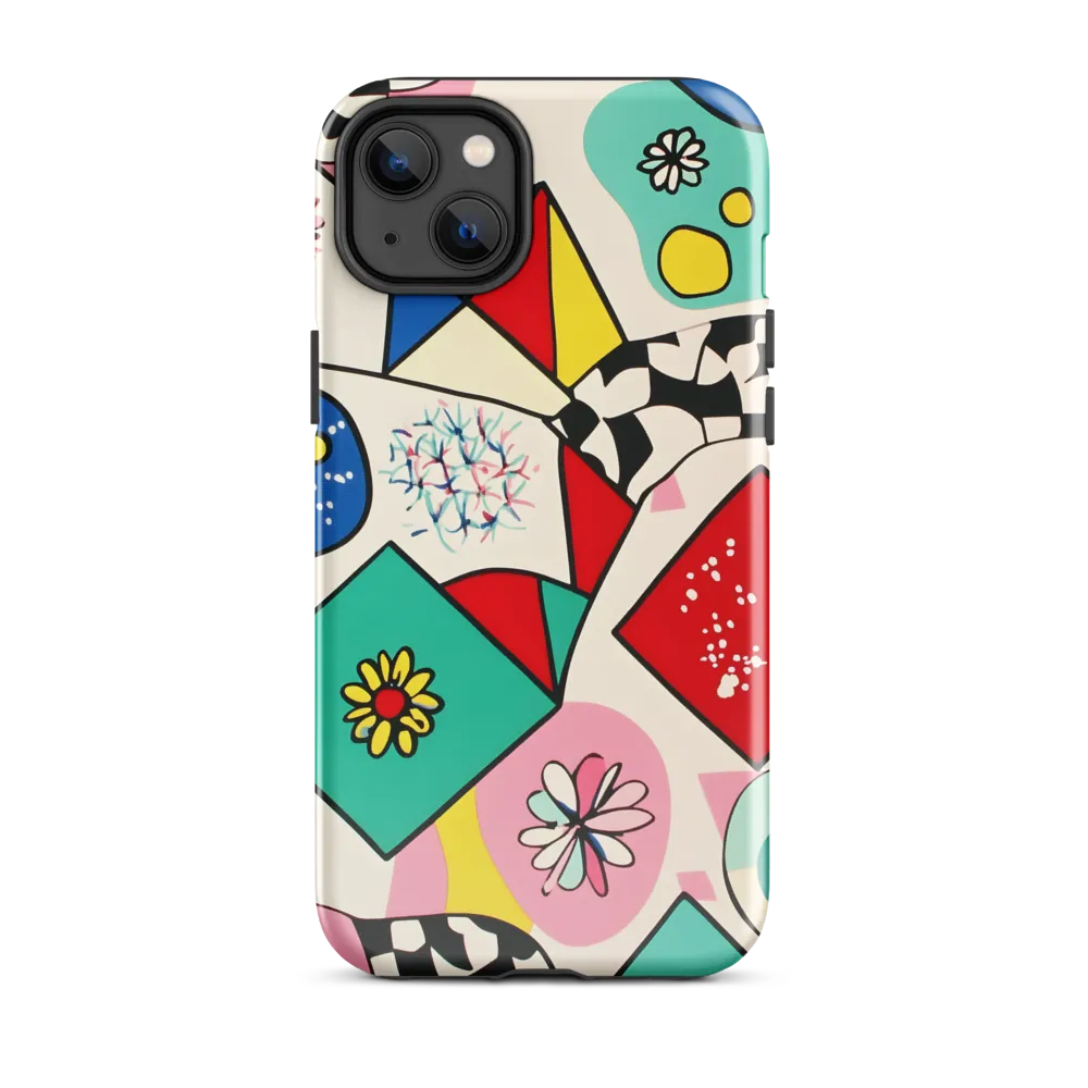 Joyful Geometry: A Playful Dance of Shapes and Colors