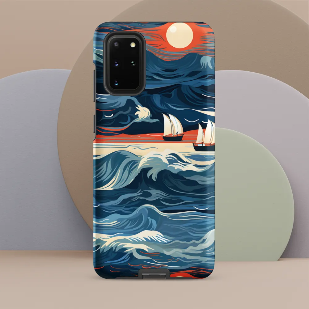 Ocean Whispers: A Voyage at Dusk