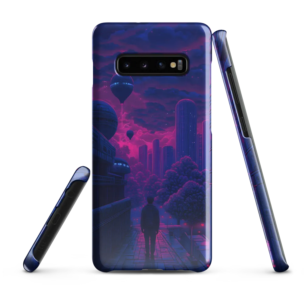 Lost in a Technological Dreamscape | Phone Case |  S10 Plus | Snap Case | Glossy